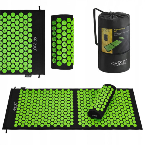 Купить Мат для иглоукалывания  4FIZJO Classic Mat XL Аппликатор Кузнецова Black/Green в Киеве - фото №1